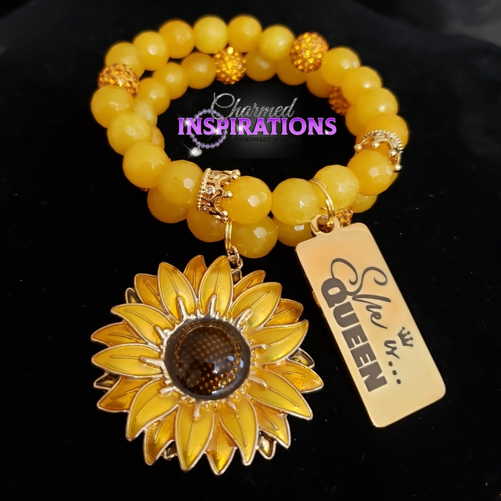 She is Queen Genuine Jade Gemstone Bracelet